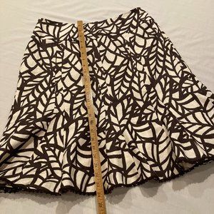 Brown and Cream Skirt